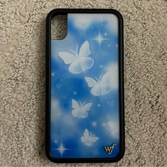 Wildflower Cases Blue Butterfly iPhone XR Case - Picture 1 of 3
